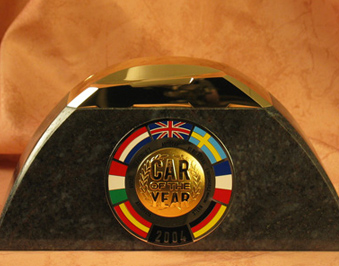 Trophy won by Fiat Panda